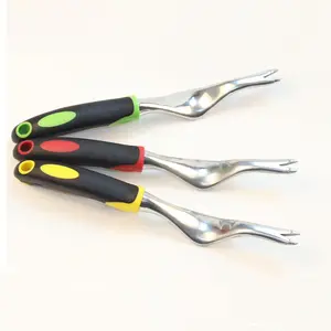 Aluminum Alloy Metal Hand Tools Planting Flower Vegetable Heavy Duty Hand Garden Small Tools Set Using In Garden And Farming