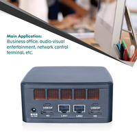Mini PC Piesia NUC Ultra 7 265H 155H 155U Doble LAN 4*USB 2*DDR5 16GB RAM 512GB SSD 2*HDMI/Tipo C Mini PC de Escritorio para Robot con IA