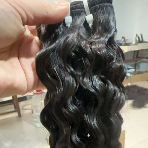 JINHAN Extensiones de Cabello Humano Remy 100% Virgen Rizado Doble Trama Tejido a Máquina 12A 100g/unidad Todos los Colores Permanentes - Product Image 1