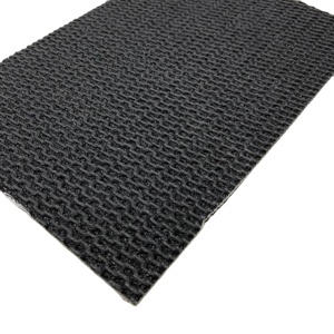 Patrón Industrial de cerámica y mármol de alta calidad, fabricante de Pvc, resistente al calor, negro, 9mm, cintas transportadoras de fieltro de cuña - Product Image 1