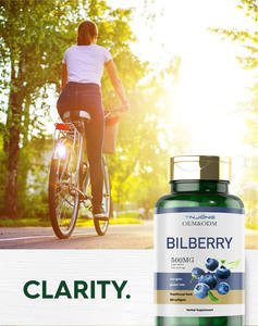 OEM ODM saf doğal bitkisel yabanmersini özü takviyesi yabanmersini özü kapsül - Product Image 5