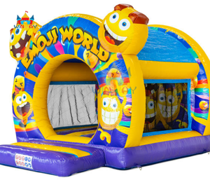 Château gonflable Smile - Château gonflable coloré de qualité commerciale pour les locations de fêtes et les événements pour enfants - Product Image 2