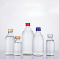 Bouchon en aluminium bouteille en verre avec compte-gouttes d'étanchéité pour les boissons et l'eau