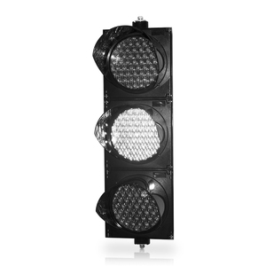 Lampu Rambu Lalu Lintas LED Tricolor 8 inci IP65 dengan Lensa Cobweb untuk Jalan Raya - Product Image 3