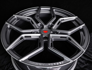 Htor EVO-3R Phong Cách Sang Trọng Racing Giả Mạo Nhôm Monoblock Lõm Chải 4x4 Đa-Nói Nói Xe Bánh Xe Cho F30 G12 G08 - Product Image 4