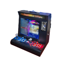 Écran LED vibrant compact 10000-en-1 pour machine d'arcade avec boutons poussoirs Joystick-Jeux à pièces