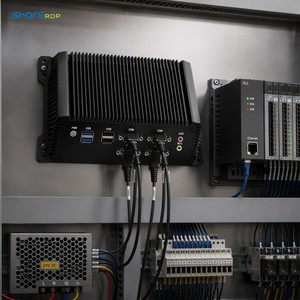คอมพิวเตอร์อุตสาหกรรม Sharerdp ความเสถียรสูง Intel Core I3 รุ่นที่ 10 10110U 6COM 2 Gigabit LAN RS232  แบบไม่มีพัดลม ควบคุมได้  คอมพิวเตอร์ฝังตัว - Product Image 2