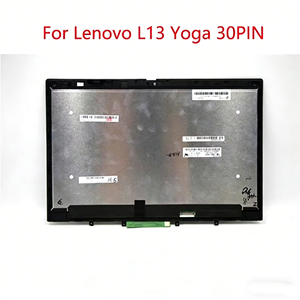 13.3 英寸适用于联想 Thinkpad L13 Yoga 第一代第二代 1/2 屏幕液晶显示屏触摸面板组件 20R5 20R6 5M10W64463 20SX0010CD - Product Image 1