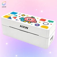 Imprimante d'étiquettes d'expédition AIXW, imprimante d'étiquettes thermique de bureau pour la logistique, l'entrepôt et l'emballage du commerce électronique avec Bluetooth