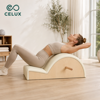 Correcteur de posture Pilates en bois de chêne de haute qualité - Équipement portable et réglable pour l'entraînement du tronc et de la posture à domicile