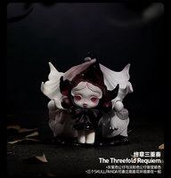 Figurines 100 % authentiques POPMART SKULLPANDA Série Flower Four-Act, jouets en boîte mystère, ornements et cadeaux labubu