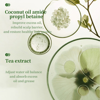 Gel Douche Acides Aminés Parfum Secret Land Marque Blanche en Gros, Soin Corporel au Thé Oolong 600ml