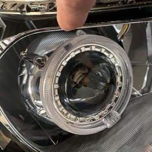 3 Inch GTI Shrouds Led Angel Eyes Dual Colors for hid Xenon Lens and Bi Led Projector Lens - Product Image 3