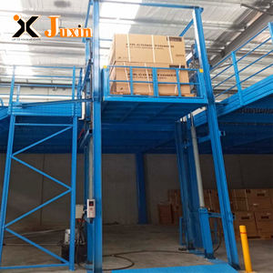 Elevador de carga de riel de guía de almacén eléctrico hecho a medida con motor de alta eficiencia - Product Image 1