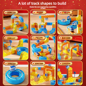 <span class=keywords><strong>Tren</strong></span> Magnético Educativo <span class=keywords><strong>de</strong></span> Alta Velocidad para Niños Beijies, Cubo <span class=keywords><strong>de</strong></span> Pista Magnética, Juguete <span class=keywords><strong>de</strong></span> Ensamblaje Magnético DIY para Niños - Product Image 2