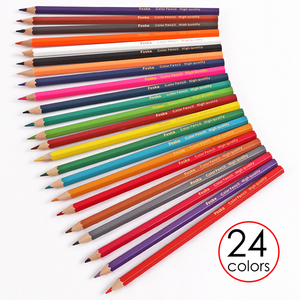 <span class=keywords><strong>Crayons</strong></span> <span class=keywords><strong>de</strong></span> <span class=keywords><strong>couleur</strong></span> hexagonaux <span class=keywords><strong>en</strong></span> <span class=keywords><strong>bois</strong></span> naturel Foska 7,0'' <span class=keywords><strong>24</strong></span> couleurs - Product Image 2
