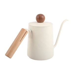 Hervidor de agua apto para estufa y lavavajillas de 0.25/0.35/0.6L con boquilla de goteo de precisión, hervidor de café tipo cuello de cisne para verter. - Product Image 4