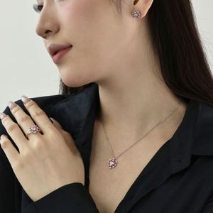 เครื่องประดับดีไซน์ทันสมัยจาก Dylam สร้อยคอเงินแท้ S925 ลายโซ่แบบโปร่งรูปหัวใจ ประดับด้วยเพชรคิวบิกเซอร์โคเนีย 5A เหมาะสำหรับใส่ในชีวิตประจำวัน - Product Image 2