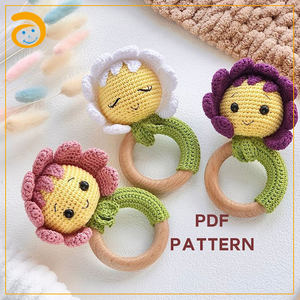 Baleine Tortue Hippocampe Bébé <span class=keywords><strong>Hochet</strong></span> Crochet Jouet Cloches Nouveau-Né <span class=keywords><strong>Montessori</strong></span> Anneaux Éducatifs En Bois Bébé PlusToys - Product Image 6