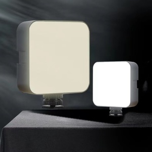Mini Luce Portatile per Fotocamera per Streaming <span class=keywords><strong>Live</strong></span> e Fotografia, Temperatura Colore Regolabile 2500-9000K, Potenziamento Luminosità per Cellulare - Product Image 5