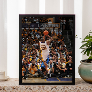 Vô địch kỷ niệm Áp phích khung hiển thị MDF Sao cầu thủ trang trí tường nghệ thuật UV in cho quà tặng sinh nhật - Product Image 3