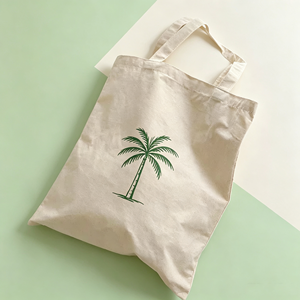 Sac fourre-tout en toile de coton avec impression de lettres, de haute qualité, durable, avec poignée d'épaule, sac de courses réutilisable - Product Image 3
