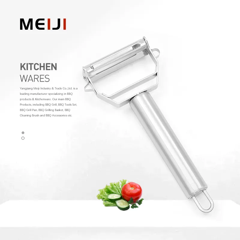 MEIJI New Product Ideas Best Selling Products Cocina Carrot Onion Vegetable Fruit Grater Kitchen Peeler Hand Peeler Vegetables