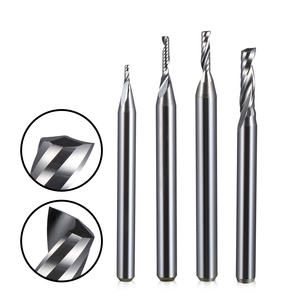 3.175mm Single <b>Flute</b> Spiral Up Cut End Mill Tungsten Steel CNC Milling Cutter for Acrylic MDF <b>Plastic</b> - Product Image 2