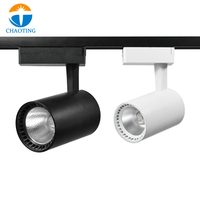 Système de rail de plafond encastré 3 phases 4 fils de haute qualité pour éclairage LED sur rail pour musées et magasins