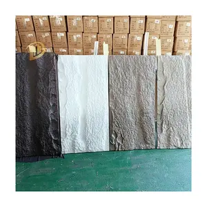 Indoor outdoor 3D stone effect wall panels Polyurethane Artificial stone PU stone