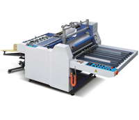 Machine à plastifier semi-automatique électrique à base d'eau pour cartons en carton laminé