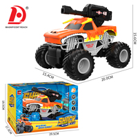 HUADA RC Gel-Ball Pickup Truck 4WD Offroad Ferngesteuertes Kletterfahrzeug mit Wiederaufladbarem Akku Kinderspielzeug