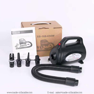 Bomba de Aire Eléctrica de Alta Potencia 500W 800W de Plástico 2.5psi para Camas de Agua Inflables y Kayaks, Doble Uso, en Stock - Product Image 4