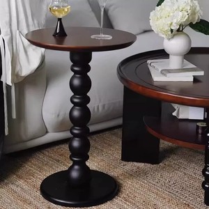 Mesa Auxiliar Moderna de Madera Maciza con Forma de Domo, Mesa de Centro Pequeña <span class=keywords><strong>para</strong></span> Sala de Estar, Ecológica, Fácil de Montar, Mesa de Ocio <span class=keywords><strong>para</strong></span> Comedor - Product Image 3