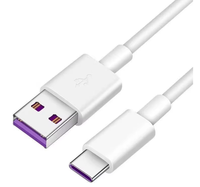 Câble de charge rapide universel 5A USB C 0,3m 1m 1,5m 2m avec blindage tressé pour ordinateur, imprimante, appareil photo, câble USB mâle type C