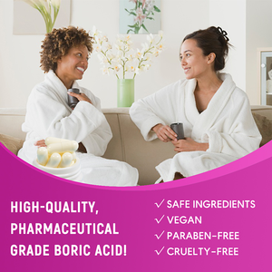 Chinaherbes Private Label organiche Yoni pop capsule vaginali boriche 600mg clinicamente studiate senza parabeni senza estrogeni acido borico - Product Image 6