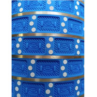 Moule à biscuits sandwich, rouleau rotatif avec impression de motifs pour ligne de production de biscuits fourrés à la crème