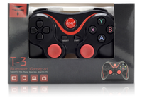Panas Nirkabel Gamepad Game Controller T3 2.4G Hz Fly Air Mouse T3-M Mini Keyboard Nirkabel Remote Controller