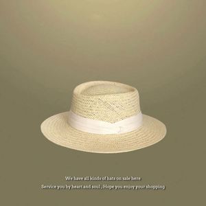 Chapeau Homburg unisexe en paille de raphia avec broderie 3D, idéal pour l'été, la plage, les voyages, la pêche et un usage décontracté – Grande Vente - Product Image 3
