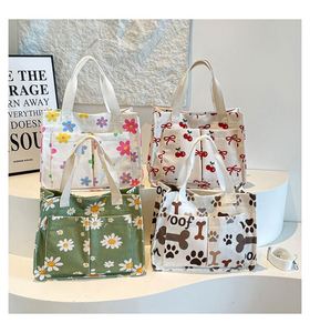 Wholesale New Cute Pattern Corduroy Ladies Tote Bag Multi Pockets Detachable Strap Daily Shopping Crossbody <b>Handbag</b> - Product Image 3