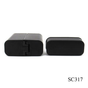 Estuche <span class=keywords><strong>de</strong></span> <span class=keywords><strong>sombra</strong></span> <span class=keywords><strong>de</strong></span> ojos cuadrado plegable <span class=keywords><strong>de</strong></span> 18 colores con espejo, paleta <span class=keywords><strong>de</strong></span> <span class=keywords><strong>sombra</strong></span> <span class=keywords><strong>de</strong></span> ojos vacía <span class=keywords><strong>de</strong></span> plástico negro, embalaje cosmético - Product Image 3