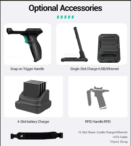 Ngựa vằn 2D Máy Quét Mã Vạch Android 13 PDA 4 + 64 gam IP68 gồ ghề 5.5 ''máy tính di động cho kho hàng tồn kho - Product Image 6