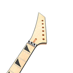 Cuello de <span class=keywords><strong>guitarra</strong></span> eléctrica 24 trastes 25,5 pulgadas diapasón de arce tuerca de bloqueo reemplazo para <span class=keywords><strong>guitarra</strong></span> estilo <span class=keywords><strong>Jackson</strong></span> cabeza izquierda - Product Image 6
