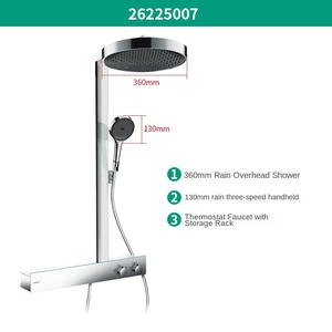 Système de douche Rainfinity Showerpipe 360 1jet avec ShowerTablet 620 Modèle 26225007 - Product Image 4