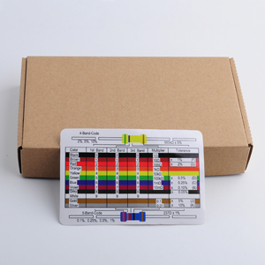 300 600 1460 PCS/lot 1/4W résistance 1% 30 types chaque valeur résistance à Film métallique Kit d'assortiment résistances 100R 1K 47K 10K 100K <span class=keywords><strong>4K7</strong></span> - Product Image 6