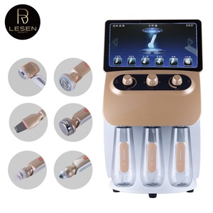 Appareil de microdermabrasion au diamant 6-en-1 2025 pour soins du visage Hydra, éliminateur de points noirs avec prises US, IT, ZA - Product Image 2