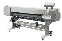 Twinjet SJ-1832 Eco Solvent Printer Nieuwe Printer 1.8M Digitale Pvc Flex Banner Drukmachine