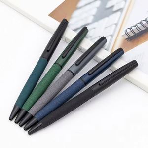<b>Creative</b> Metal Ballpoint Pen 1.0mm Black Ink Letterpress Printing Study Office Supplies Writing Taking Notes Memo Pen - Product Image 3