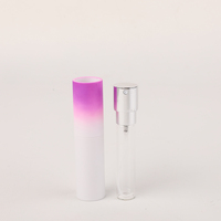 Flacon pulvérisateur miniature personnalisé 8 ml, flacon de parfum de luxe dégradé, atomiseur, flacons d'échantillons de sérum facial, promotion
