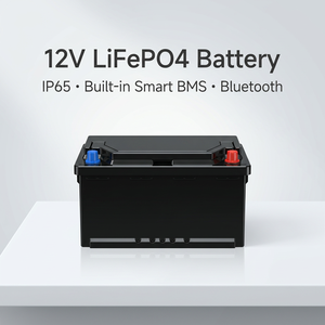 Batterie LiFePO4 12V 100Ah 150Ah 200Ah pour système de stockage d'énergie solaire, batterie au lithium fer phosphate à décharge profonde pour camping et bateau - Product Image 2
